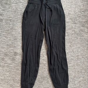 Lululemon Black Jogger Pants- barely worn great condition